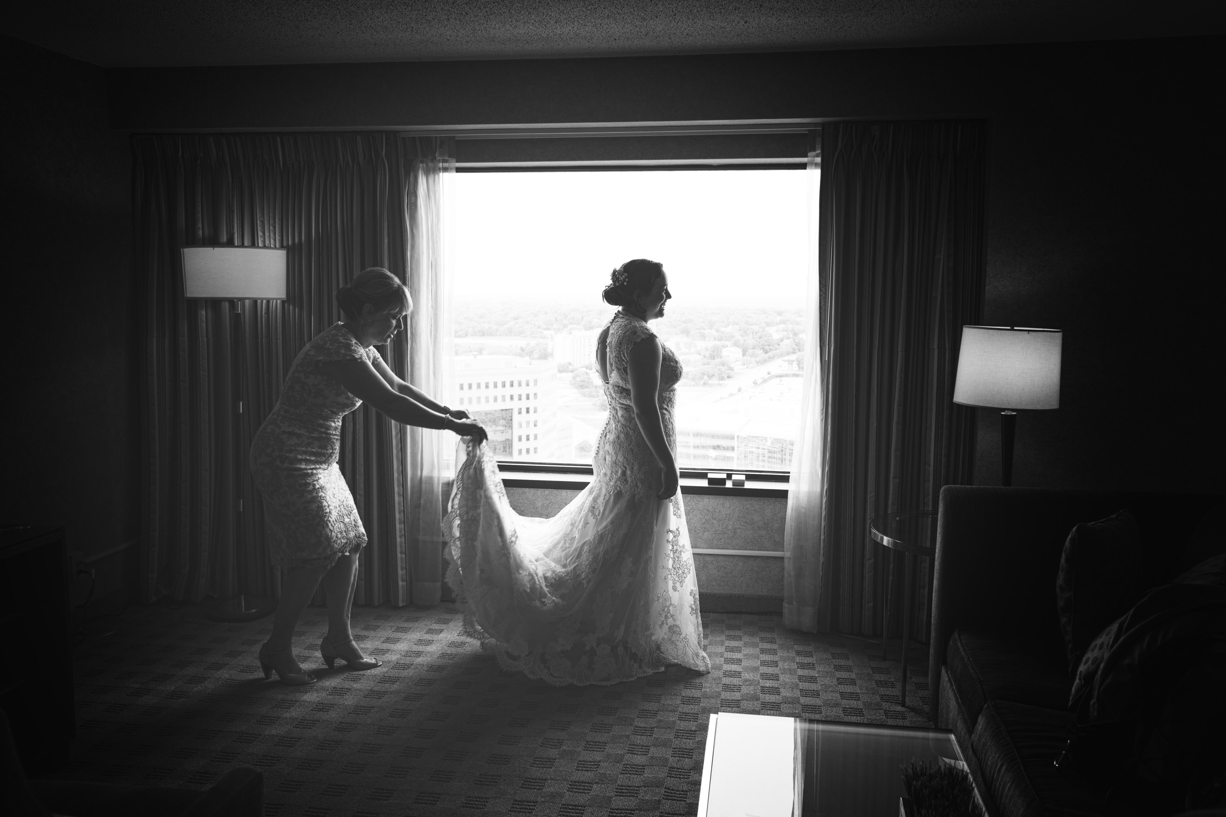 Rain, Hard—With a Chance of Choppers: Amanda & TJ’s Vineyard Wedding